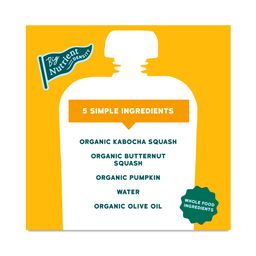 Organic Squashes with Kabocha Squash, Butternut, Pumpkin, and Olive Oil Baby Food