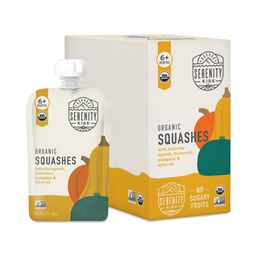 Organic Squashes with Kabocha Squash, Butternut, Pumpkin, and Olive Oil Baby Food