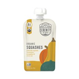 Organic Squashes with Kabocha Squash, Butternut, Pumpkin, and Olive Oil Baby Food