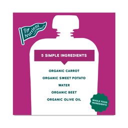 Organic Roots with Sweet Potato, Carrot, Beet, and Olive Oil Baby Food