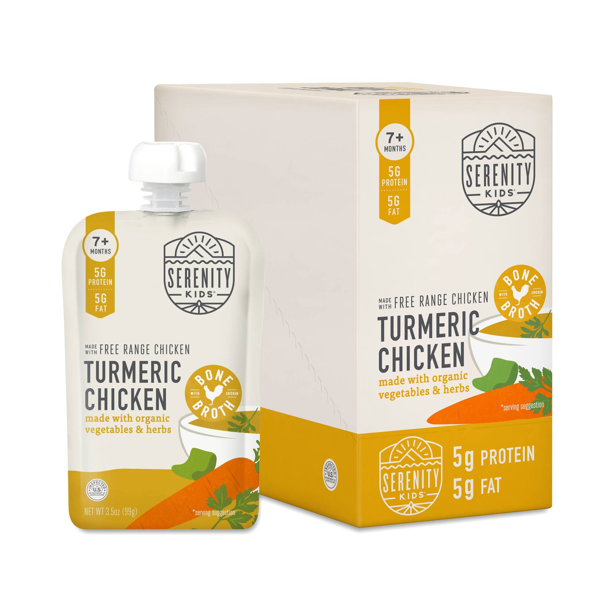 Bone Broth Meal, Turmeric Chicken Baby Food