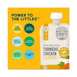 Bone Broth Meal, Turmeric Chicken Baby Food