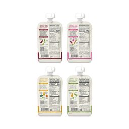 Baby Food Pouches, Meat & Veggies Variety Pack