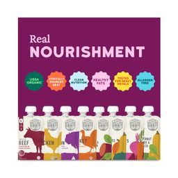 Baby Food Pouches, Meat & Veggies Variety Pack