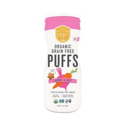 Organic Grain Free Puffs, Carrot & Beet