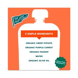 Organic Sweet Potato & Parsnips with Purple Carrot and Olive Oil Baby Food