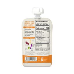 Organic Sweet Potato & Parsnips with Purple Carrot and Olive Oil Baby Food