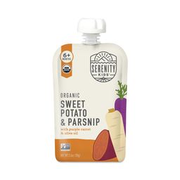 Organic Sweet Potato & Parsnips with Purple Carrot and Olive Oil Baby Food