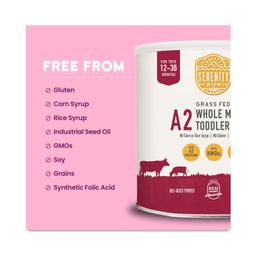 Toddler Formula, Grass Fed A2 Whole Milk