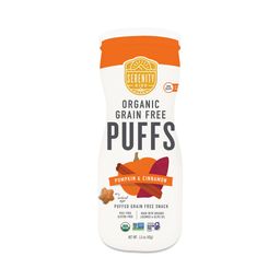 Organic Grain Free Puffs, Pumpkin & Cinnamon