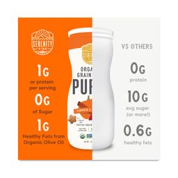 Organic Grain Free Puffs, Pumpkin & Cinnamon