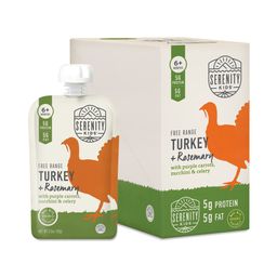 Pasture Raised Turkey with Carrots, Zucchini & Rosemary Baby Food