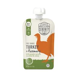 Pasture Raised Turkey with Carrots, Zucchini & Rosemary Baby Food