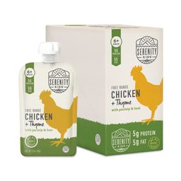 Free Range Chicken with Organic Thyme, Parsnips & Beet Baby Food