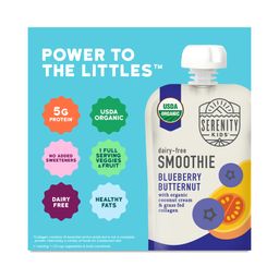 Dairy Free Smoothie, Blueberry Butternut