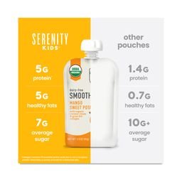 Dairy Free Smoothie, Mango Sweet Potato