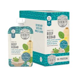 Baby Food Pouches, Beef Kebab