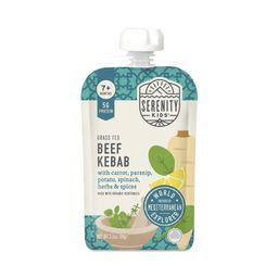 Baby Food Pouches, Beef Kebab