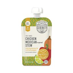 Baby Food Pouches, Mexican Stew with Free Range Chicken