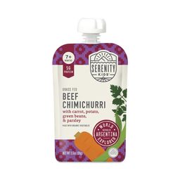 Baby Food Pouches, Beef Chimichurri
