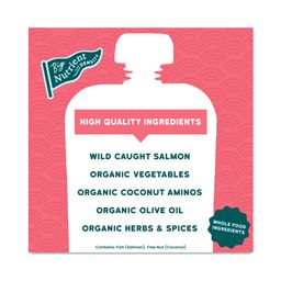 Baby Food Pouches, Wild Caught Salmon Teriyaki