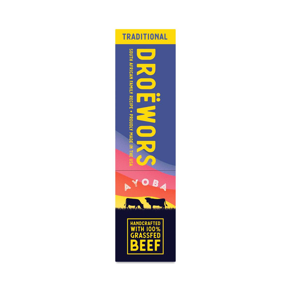 Droewors Beef Sticks, Traditional