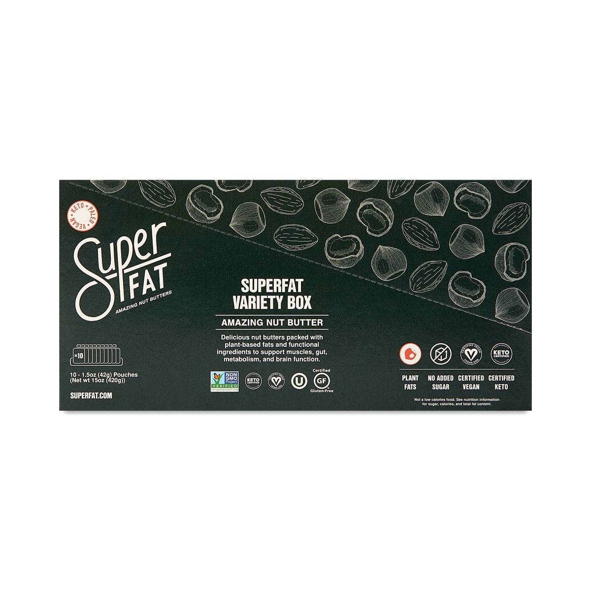 SuperFat Nut Butter Variety Pack Thrive Market