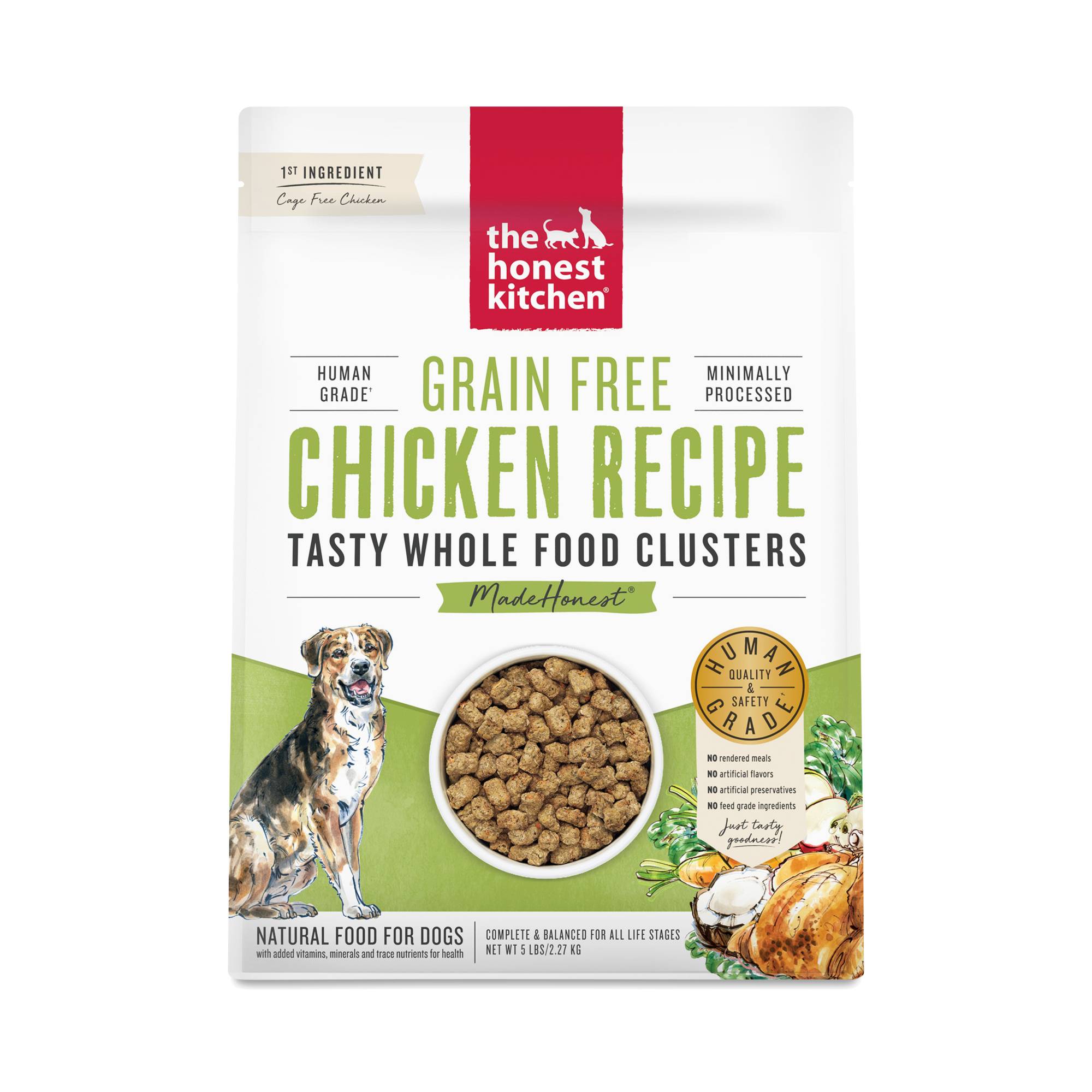 Grain Free Chicken Whole Food Clusters Dry Dog Food