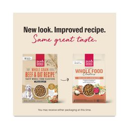Grain Free Beef Whole Food Clusters Dry Dog Food