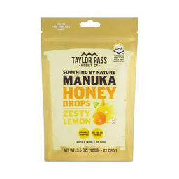 Manuka Honey Drops UMF10+, Zesty Lemon