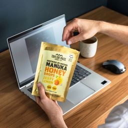 Manuka Honey Drops UMF10+, Zesty Lemon