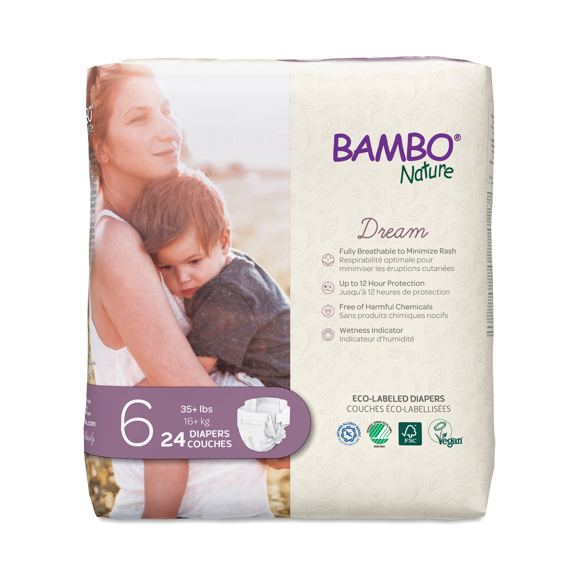 Dream Diapers, Size 6