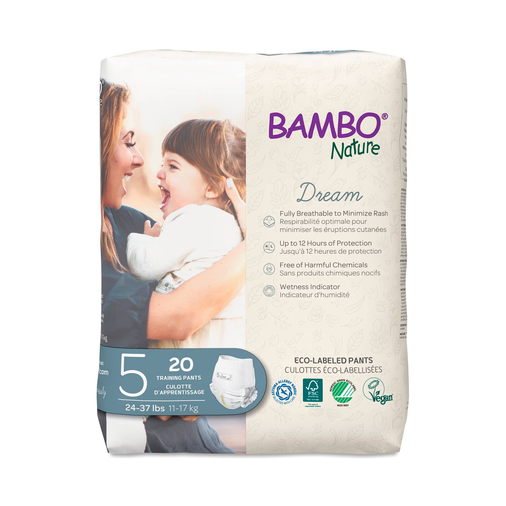 Dream Training Pants, Size 5