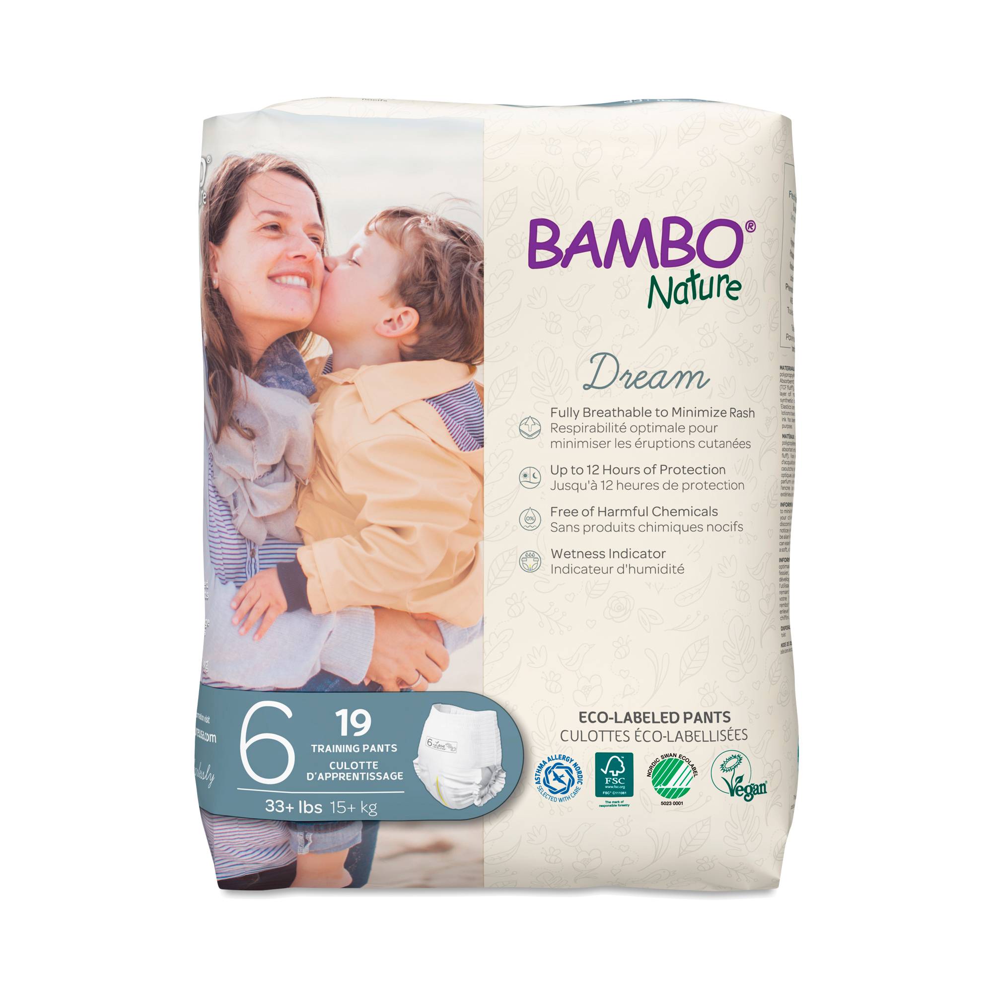 Dream Training Pants, Size 6