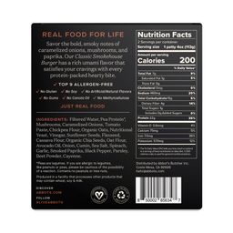 Protein Veggie Burger, Classic Smokehouse