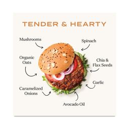 Protein Veggie Burger, Classic Smokehouse