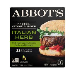 Protein Veggie Burger, Italian Herb
