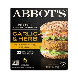Protein Veggie Burger, Garlic & Herb