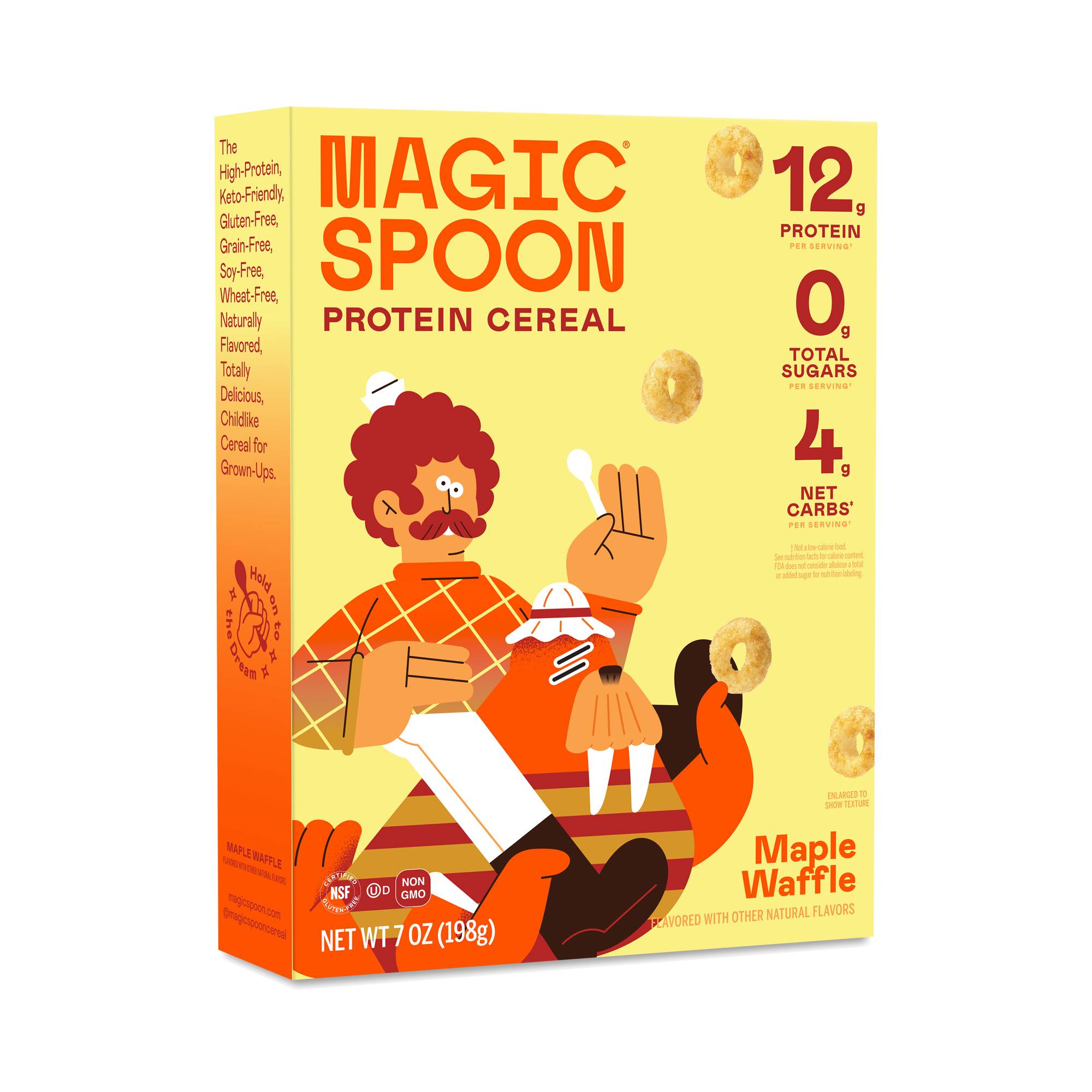 Protein Cereal, Maple Waffle