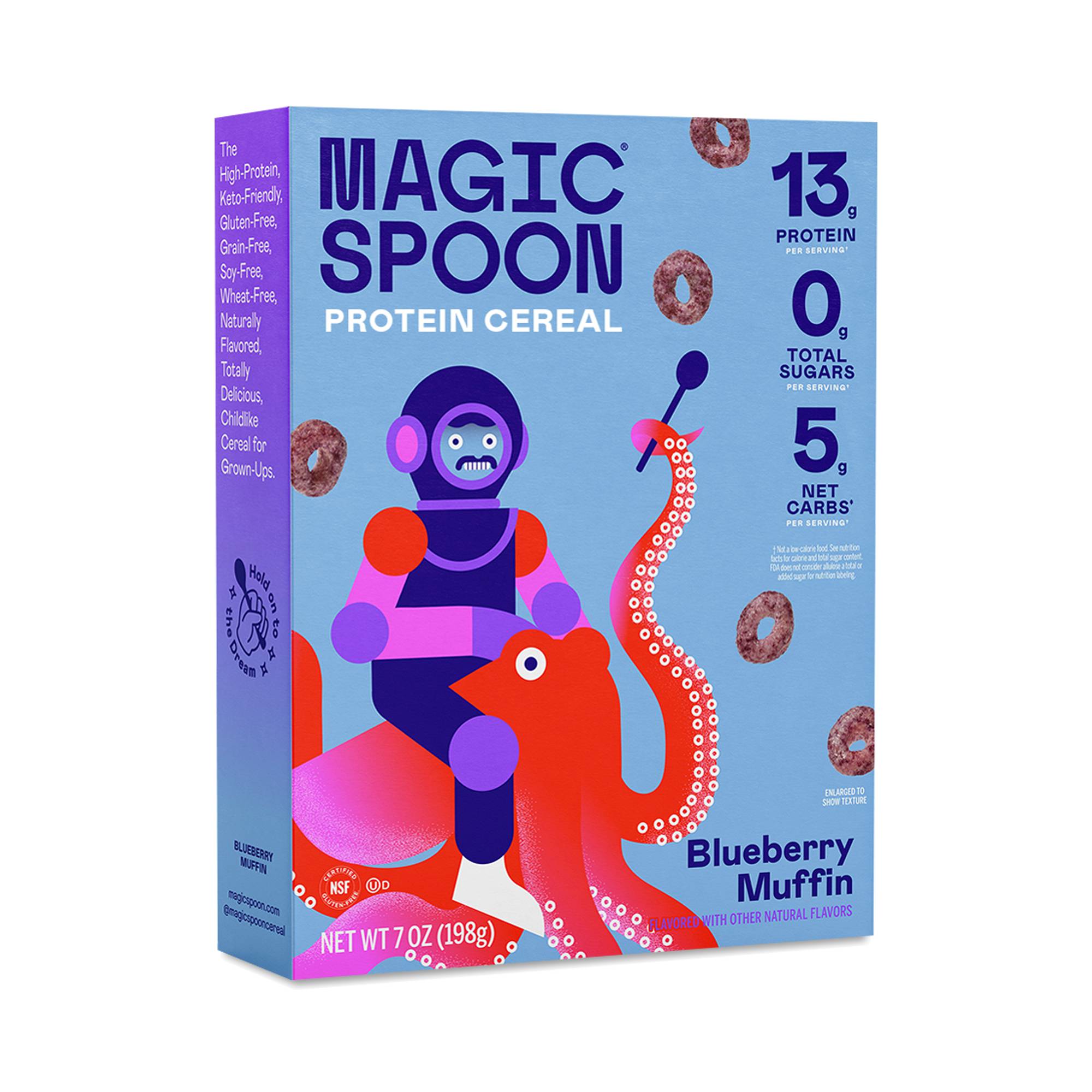 Protein Cereal, Blueberry Muffin