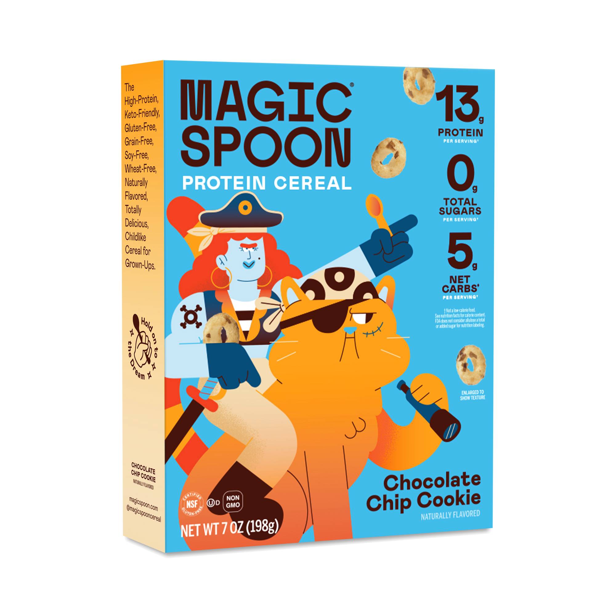 Protein Cereal, Chocolate Chip Cookie