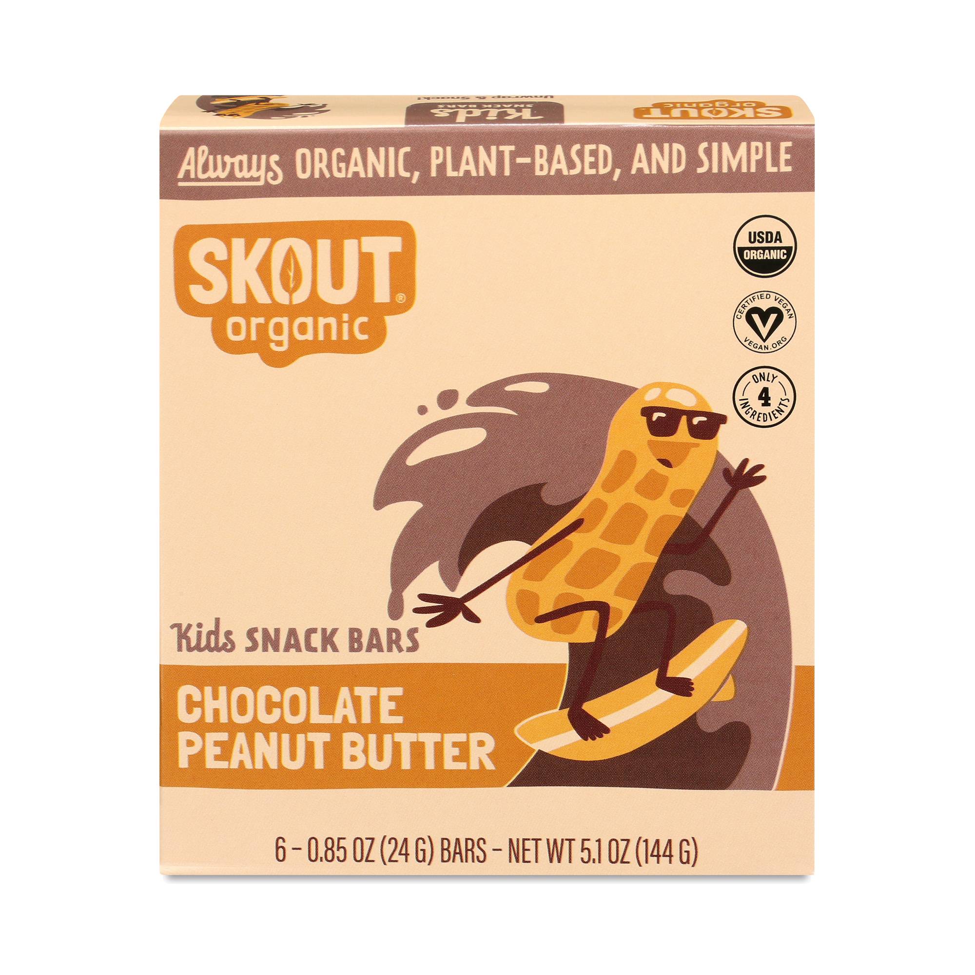 Kids Snack Bars, Chocolate Peanut Butter