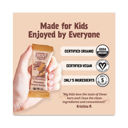 Kids Snack Bars, Chocolate Peanut Butter