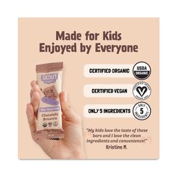 Kids Snack Bar, Chocolate Brownie