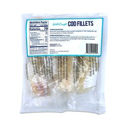 Cod Fillets, Wild Caught