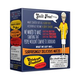 Matzo Flats, Barely Even Salted