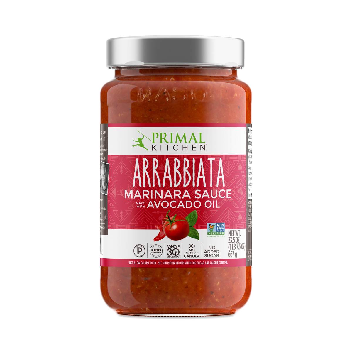Primal Kitchen Arrabbiata Marinara Pasta Sauce Thrive Market