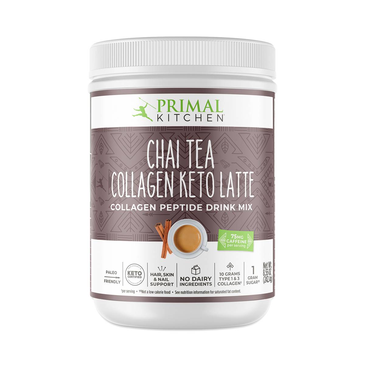 Collagen Keto Latte, Chai Tea