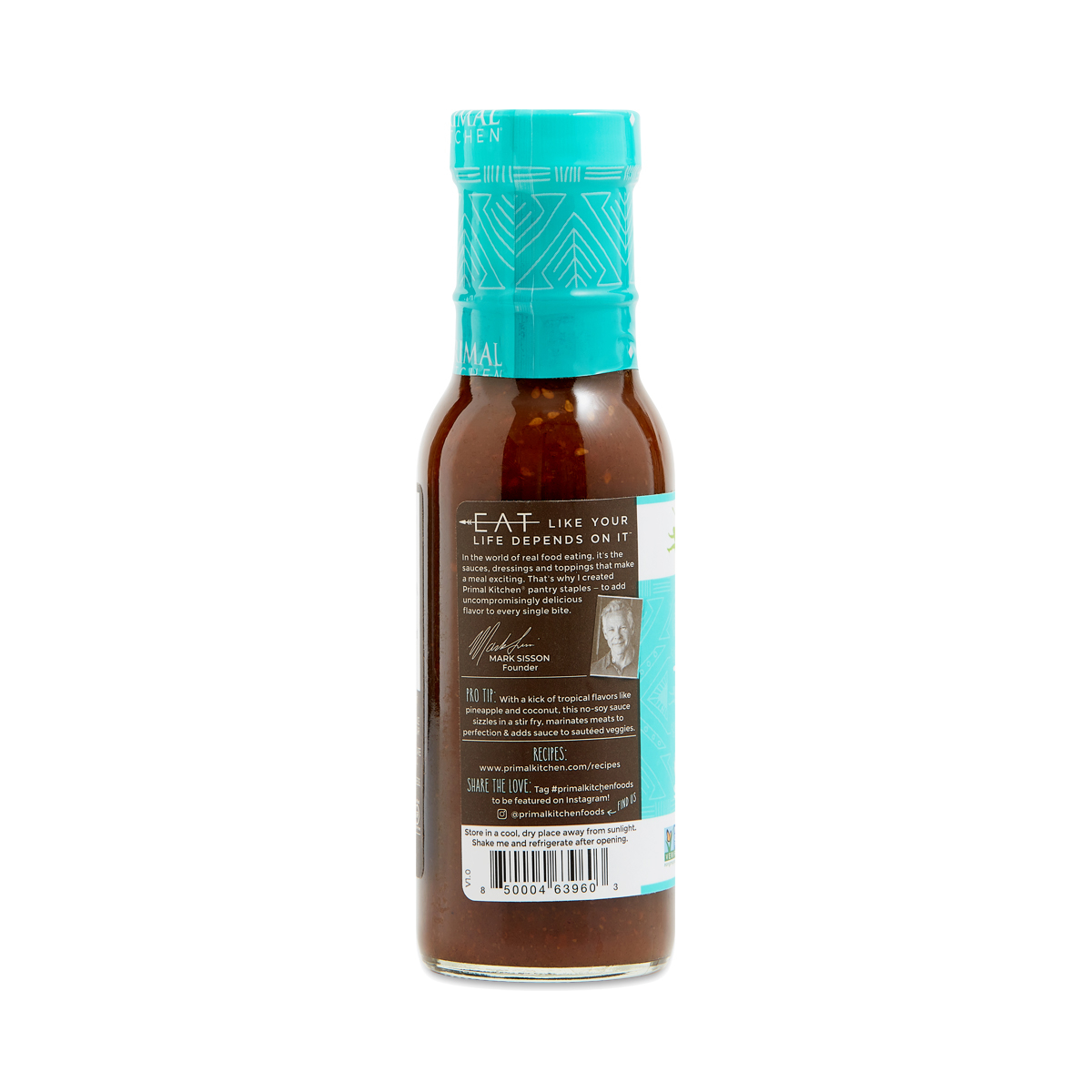 Primal Kitchen No Soy Island Teriyaki Sauce Thrive Market