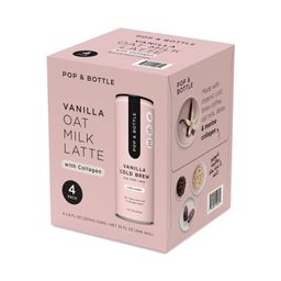 Oat Milk Latte, Vanilla with Collagen, Multipack